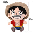 Original 25-27CM One Piece Anime Figures Plush Toys Luffy Toys Cartoon Plushie Stuffed Dolls Kids Birthday Christmas Gifts