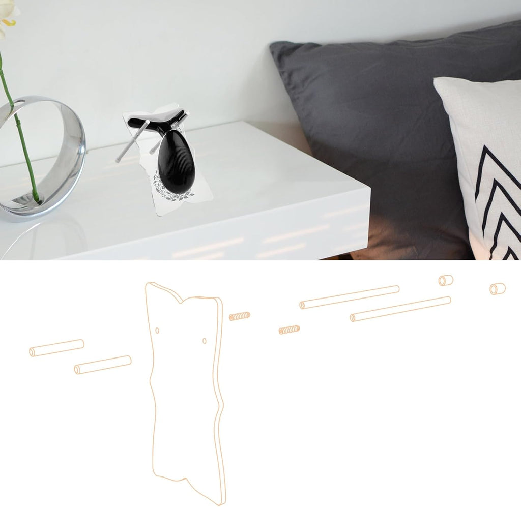 Acrylic Holder for Face and Neck Massager Tool, 7 Color Face Massager Tool for Wrinkles Display Easel, Acrylic Stand for Neck Face Massager Sculpting Tool, Holder Only